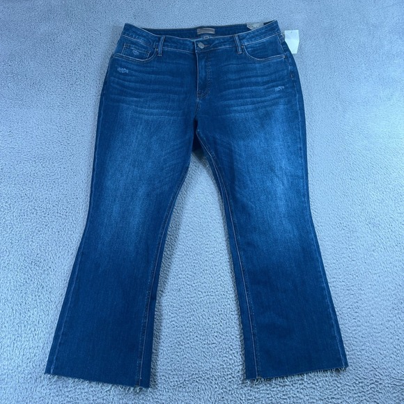 Kut from the Kloth Denim - NWT Kut from the Kloth Kelsey Fab Ab Ankle Flare High Rise Womens 14W